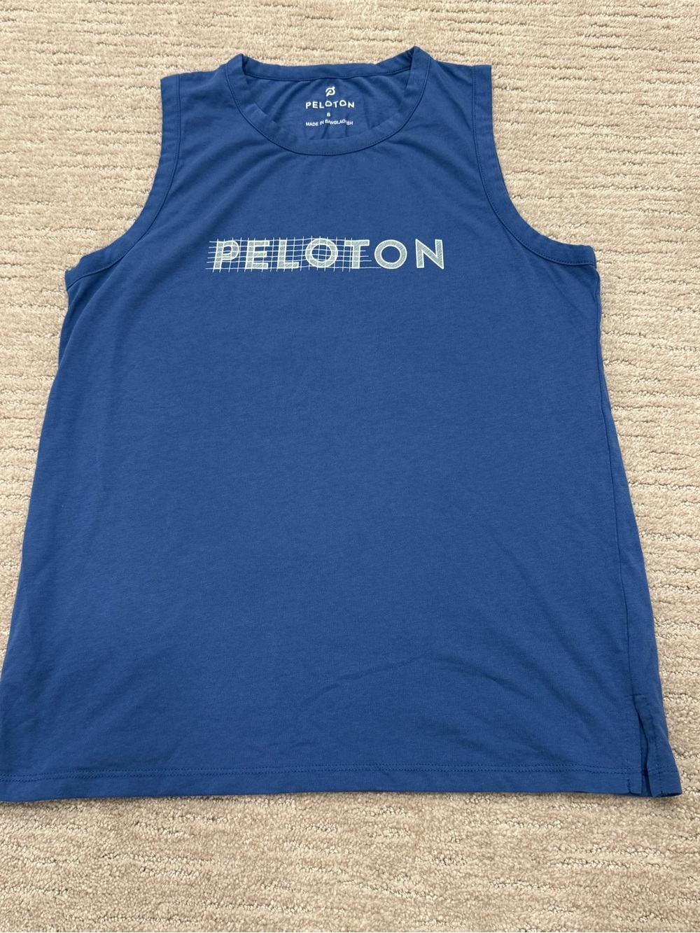 Peloton Women’s Blue Sleeveless Performance Tank